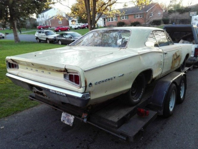 Dodge inny Coronet 1968 Clone SUPERBEE po blacharce projekt do przejęcia Zamiana