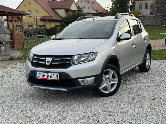 Dacia Sandero Stepway 0.9 tCe 90KM z Niemiec, Serwisowany, ZADBANY stan! STEPWAY, 2 kpl. kół II (2012-2020)