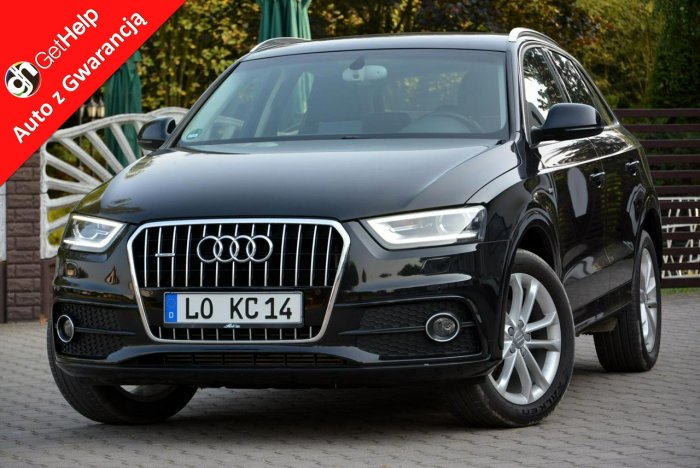 Audi Q3  Automat Quattro S-Line  Ledy Xenon  Alu18" z Niemiec ASO Audi 8U (2011-2014)