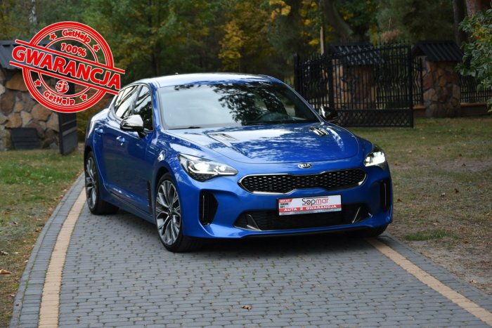 Kia Stinger GT-line 2.0T 245KM 2019r. PL SALON HeadUp ACC Kamera360 FullLED wentyl