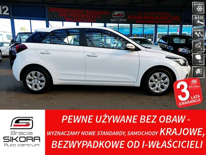 Hyundai i20 3 Lata GWARANCJA I-wł Kraj Bezwypadkowy Serwisowany ASO FV23% ESP 16V II (2014-2020)