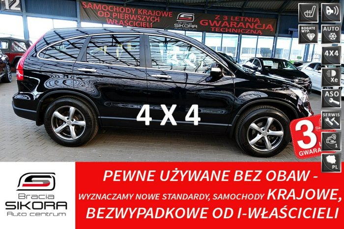 Honda CR-V EXECUTIVE 4X4 Panorama+Skóra+Xenon ORG. LAKIER GWAR. Iwł Kraj Bezwypad III (2006-2012)