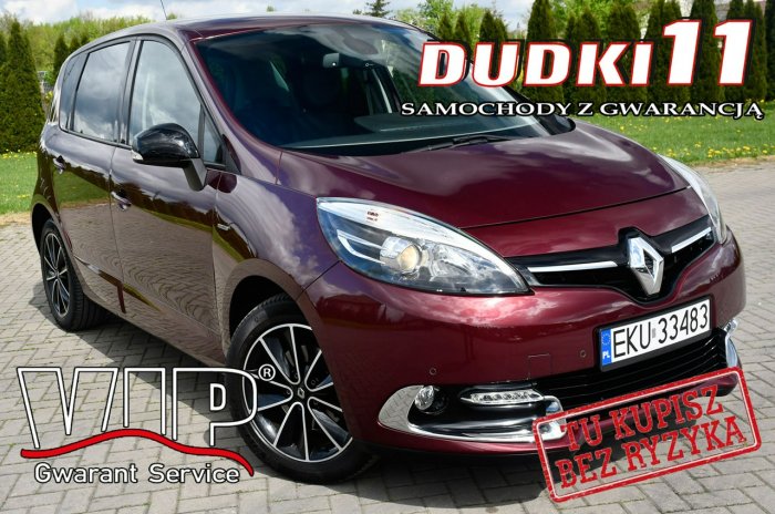 Renault Scenic 2,0benz DUDKI11 Automat,Ledy,Navi,Kam.Cofania.Hands-Free.OKAZJA III (2009-2016)