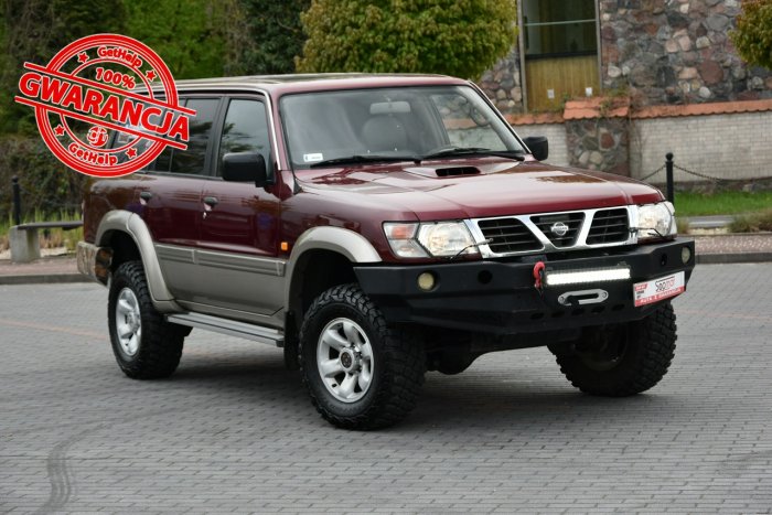 Nissan Patrol GRII Y61 3.0td 158KM Automat 2001r. long Cieżarowy 2os. VAT1 KLIMA GR II Y61 (1997-)