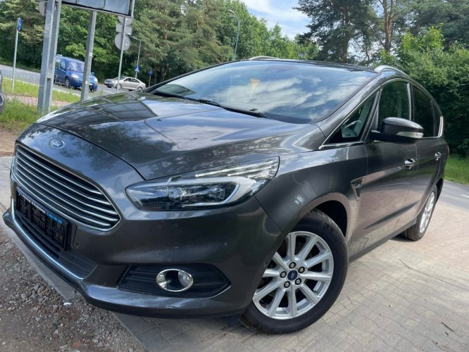 Ford S-Max 150KM 7os. Automat Full Led Navi Kamera Skóra Bogata Opcja Opłacony! II (2015-)