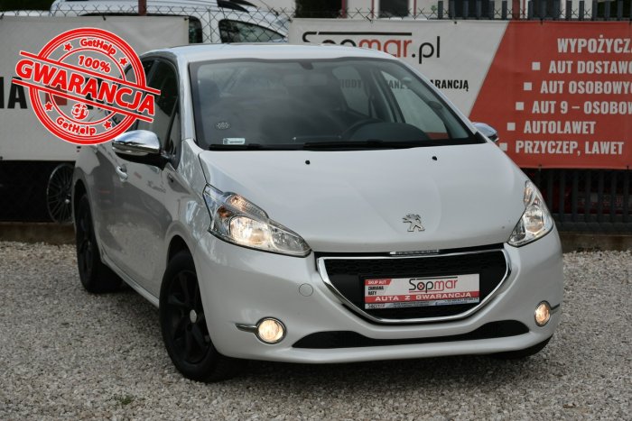 Peugeot 208 1.2 82KM 2014r. Salon Climatronic 5drzwi Isofix 140tkm I (2012-2019)