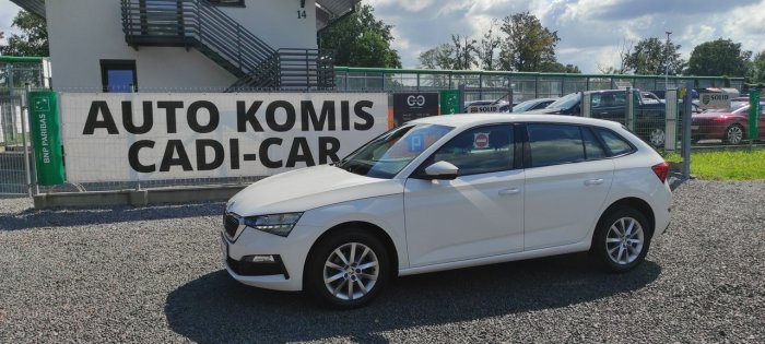 Škoda Scala Krajowy, książka serwisowa.