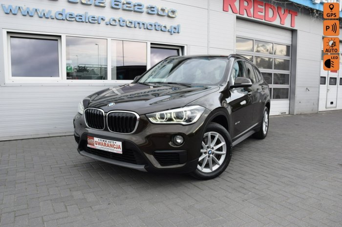 BMW X1 2.0D 100% bezwypadkowy Serwis Full LED NAVI Bluetooth Euro-6b II (F48) (2015-)