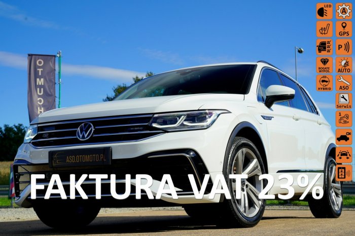 Volkswagen Tiguan GTE SKÓRA kamera PLUG IN digital NAWI sam parkuje grzane fotele R LINE II (2016-2024)