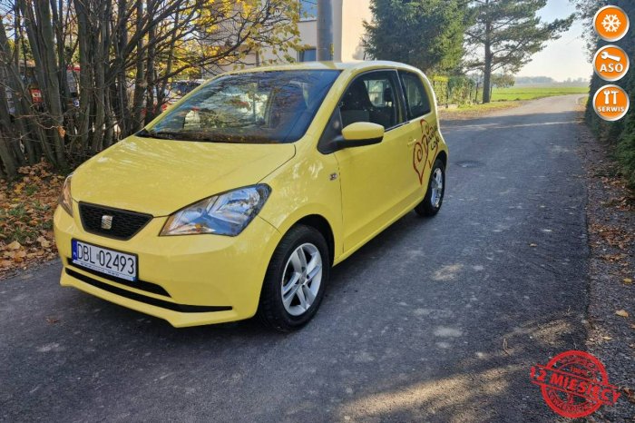 Seat Mii 1.0 60KM Klima z Niemiec Zarejestrowany w PL Gwarancja I (2011-)