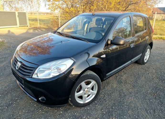 Dacia Sandero 1.2 16V 156 tys km klima ABS wspomaganie alufelgi I (2008-2012)