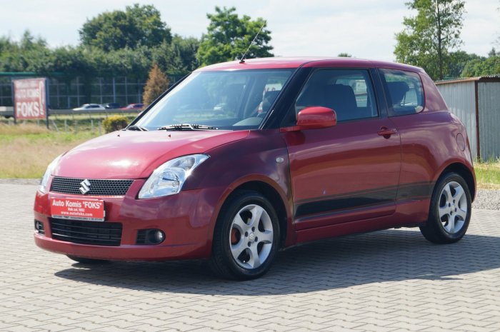 Suzuki Swift OKAZJA 1,5 102 KM KLIMA DZIAŁA BAD. TECH. DO 26,04,25 R. IV (2004-2010)