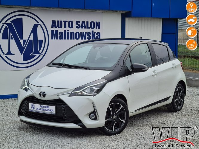 Toyota Yaris Navi Kamera Led Grzane Fotele Klima Radar Asystent Pasa Halogeny Alu III (2011-2019)