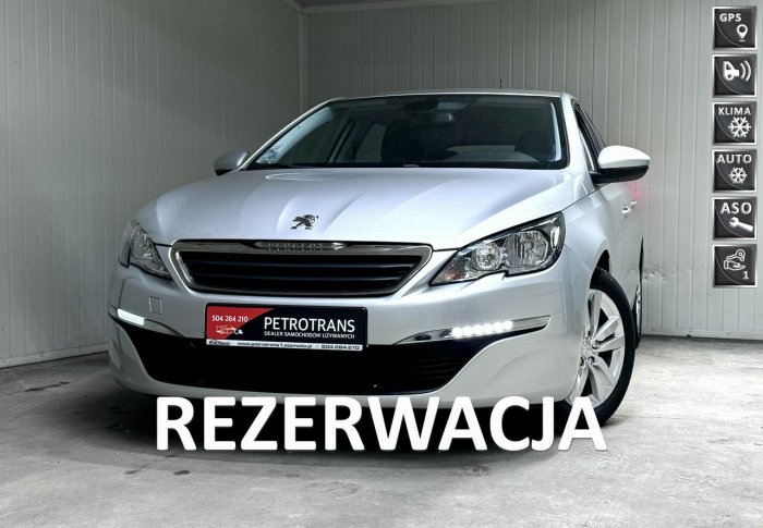 Peugeot 308 1.6 HDI / 99KM LED Nawigacja Czujniki Parkowania  Tempomat T9 (2014-2021)