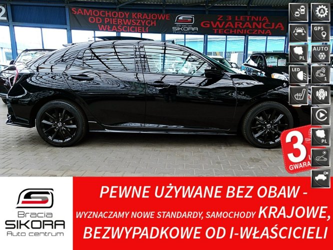 Honda Civic AUTOMAT+EL. Dach.+Led+ACC+Navi 3Lata GWARANCJA I-wł Kraj Bezwypad F23% X (2017-2021)