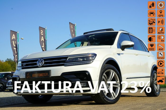 Volkswagen Tiguan R LINE ful led sam parkuje HEAD UP panorama ACC blis ADC kamera 360 II (2016-2024)