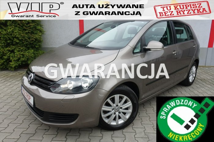 Volkswagen Golf Plus 1,6D Welur Alu Światła dzienne Szyberdach  rej.2013 VIP Gwarancja II (2009-)