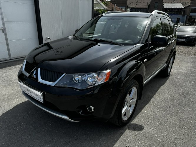 Mitsubishi Outlander Raty/Zamiana Gwarancja 4x4 7 osób skórzana tapicerka zadbany zobacz II (2006-2013)