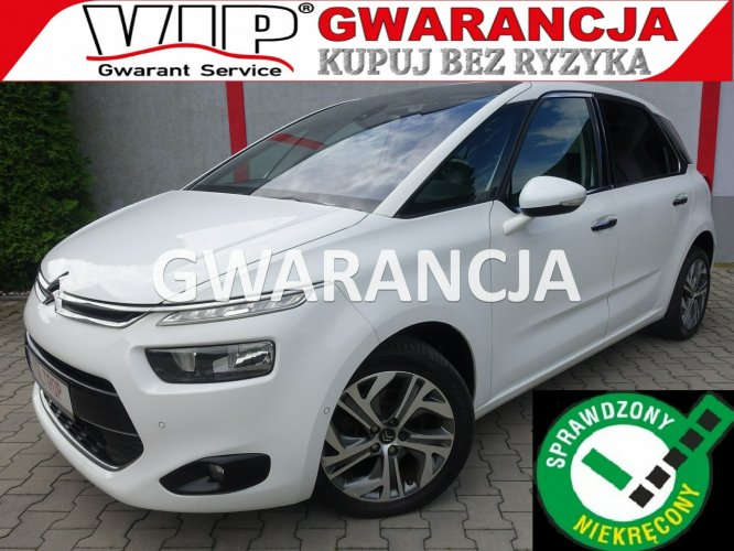 Citroen C4 Picasso 1,6D Navi Ledy Alu Klimatronik Kam.Cof Opłacony VIP Gwarancja II (2013-)