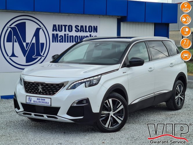 Peugeot 5008 GT-Line 7-Osób Navi Kamera Full Led 2xPDC Półskóry Asystent Pasa Alu II (2017-)