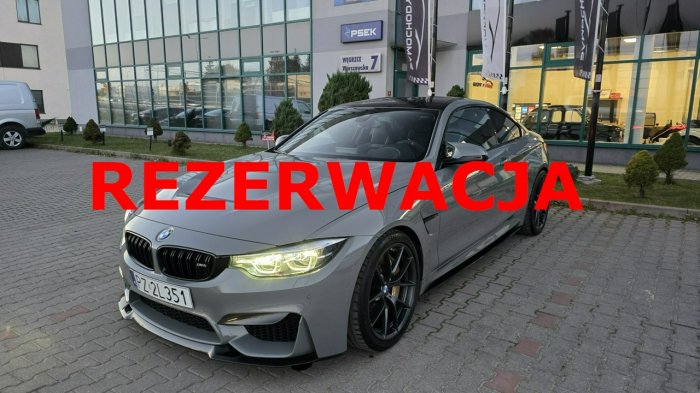 BMW M4 Oryginalny CS. Salon Polska. Wydech Akrapovic. Pedantycznie utrzymana. F82