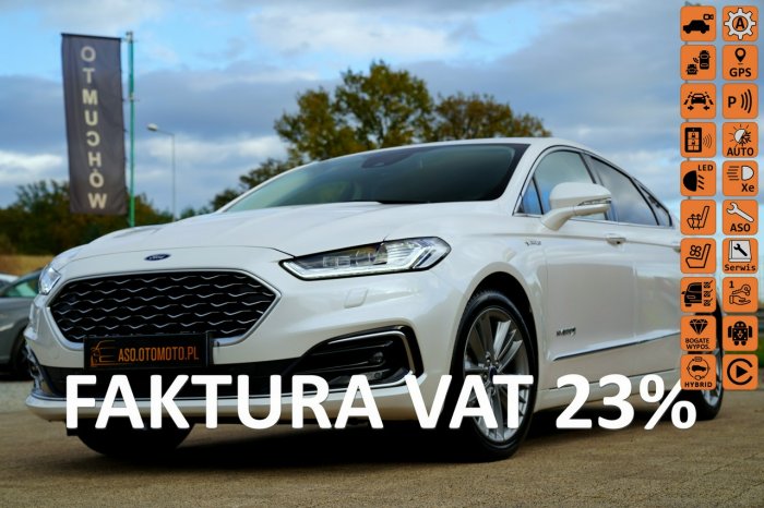 Ford Mondeo VIGNALE ful led KAMERA masaze SKÓRA nawi sony wentylacja grzane fotele Mk5 (2014-)