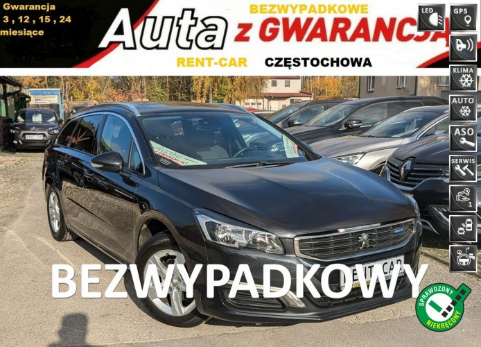 Peugeot 508 SW 1.6HDi*115PS*OPŁACONY Bezwypadkowy Panorama Navi*Serwis*GWARANCJA24 I (2010-2018)