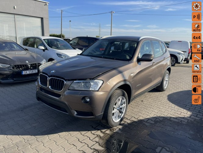 BMW X3 XDrive 2.0D Automat Climatronic Ks. Serwis F25 (2010-)