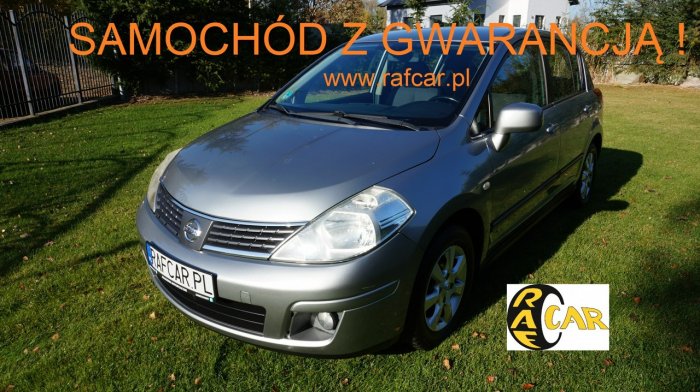 Nissan Tiida z Niemiec opłacona. Gwarancja I [C11] (2004-2012)