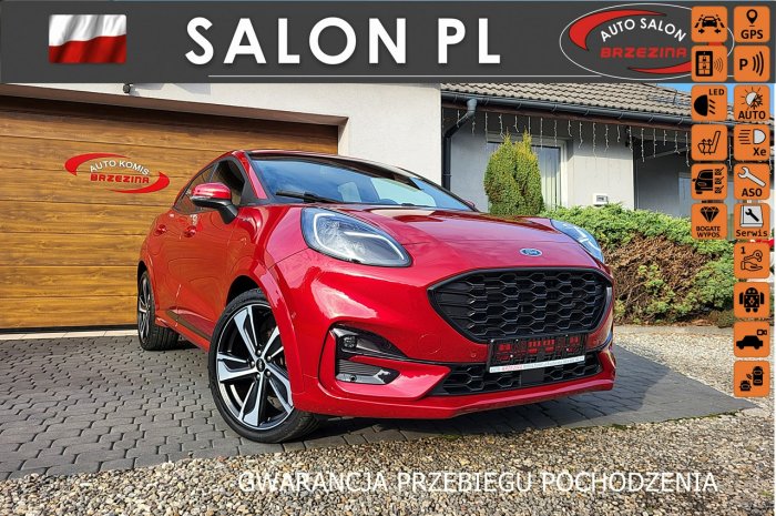 Ford Puma serwis ASO, nawigacja, Full led, I-rej 2021 II (2019-)