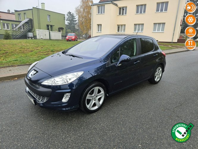 Peugeot 308 Opłacony Zdrowy  Zadbany Serwisowany Panorama Klima Alu 2 kmpl kół T7 (2008-2013)