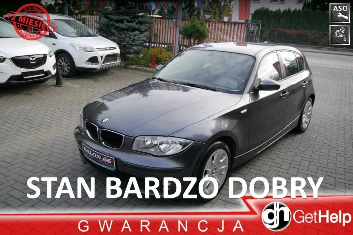 BMW 118 2.0 Stan b.dobry 100%bezwypadkowy z Niemiec Gwarancja 12mcy serwis ASO E87 (2004-2013)