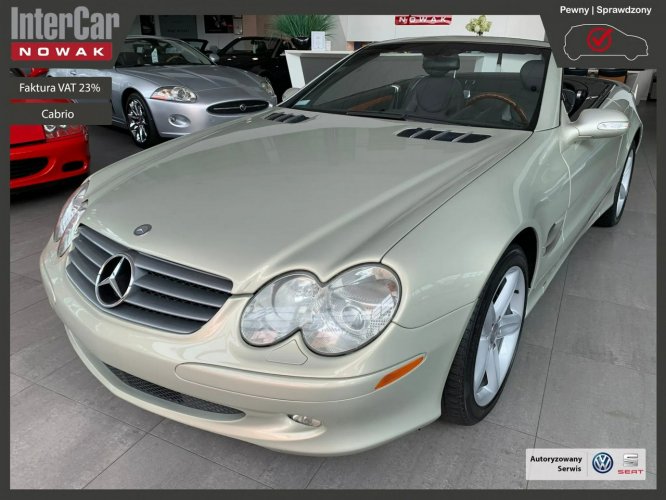 Mercedes SL 400 500 5.0l 306 KM Faktura Vat 23% R230 (2001-2013)