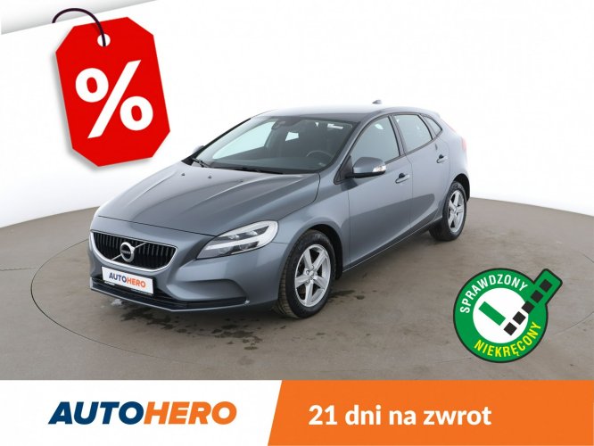 Volvo V40 2.0D 6MT Klimatronik Navi Tempomat Czujnik Deszczu Asystenci LED PDC II (2012-)