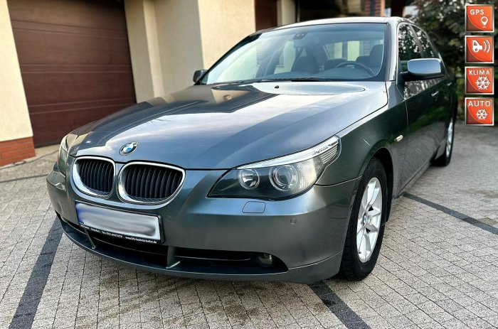 BMW 525 BMW E60 525i M54B25 192KM Manual Sedan Xenon Bardzo Ładna Opłacona E60 (2003-2010)