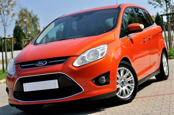 Ford Grand C-MAX 1,6Tdci 115KM Navi Skóra Klimatronik Parktronik