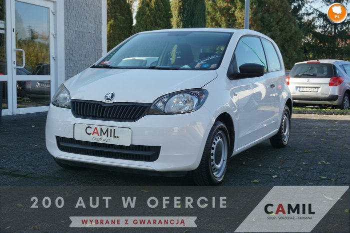 Škoda Citigo 1.0 60KM, polski salon, zadbana, f-ra vat 23%, rok gwarancji,