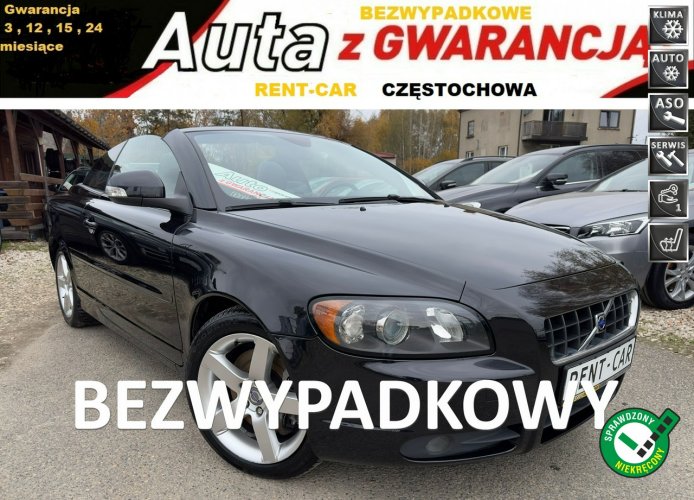 Volvo C70 2.0D*136PS*OPŁACONY Bezwypadkowy Klimatronik Skóra Serwis GWARANCJA24 II (2006-)