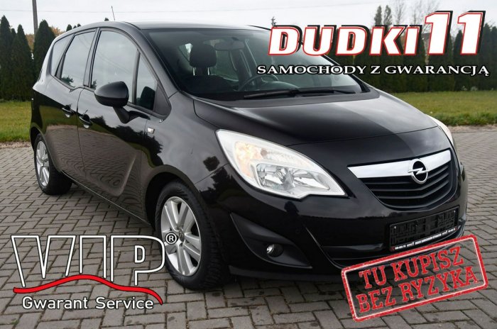 Opel Meriva 1,3 Diesel DUDKI11 Klimatronic,Parktronic.Nowy Rozrząd.Tempomat.Alu,OK II (2010-)