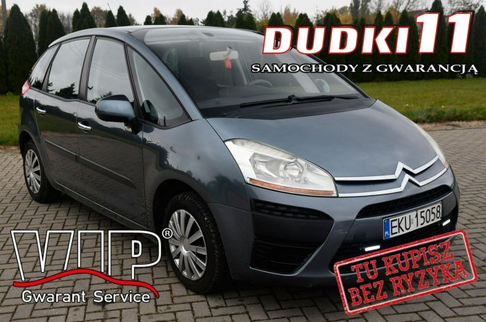 Citroen C4 Picasso 1,8Benz DUDKI11 Klimatyzacja,El.szyby>Centralka.Tempomat.OKAZJA I (2006-2013)