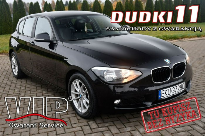 BMW 116 1,6D DUDKI11 Navi,Skóry,Klimatr.Parktronic.kredyt. GWARANCJA F20 (2011-)