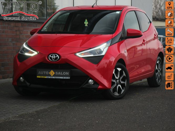 Toyota Aygo 12.2021*Skóra*Navi*Klimatr*GrzFot*Kamera*Esp*Led*Alu*Android*Gwar VGS II (2014-)