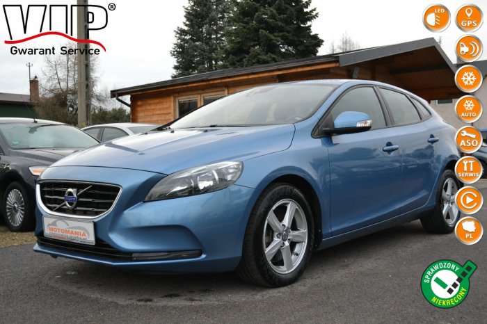 Volvo V40 Nawigacja*Climatronic*Serwis*LED*Webasto* 2.0D 190KM II (2012-)