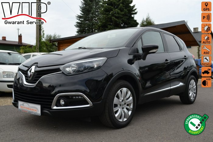 Renault Captur Nawigacja*Klimatyzacja*LED*El. szyby*PDC I (2013-2019)