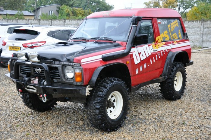 Nissan Patrol 2.8 TD przygotowany w ciężki teren GR I Y60 (1987-1997)