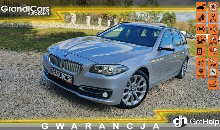 BMW 525 LCI # 525d 218KM # Modern # 8HP # Duża Navi # Komforty # Panorama F10 (2009-2017)