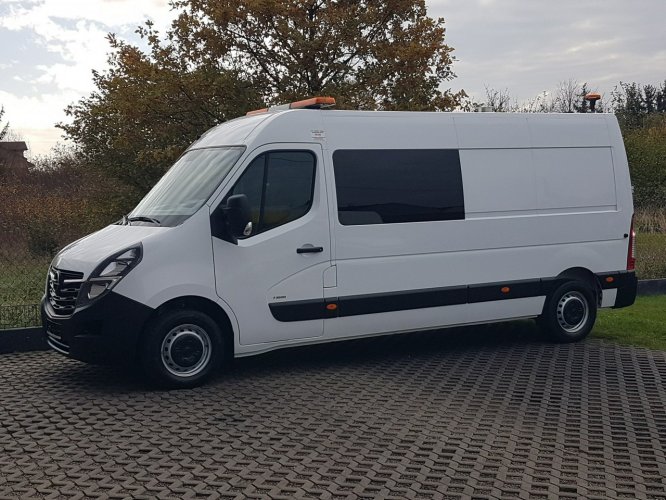 Opel Movano MASTER 7 OSÓB L3H2 BRYGADÓWKA DŁUGI WYSOKI KLIMA TEMPOMAT