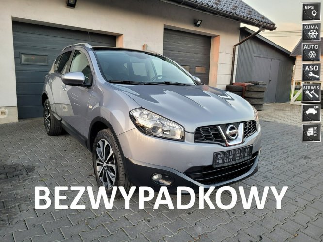 Nissan Qashqai lift*nawigacja*kamera cofania*panorama dach*relingi*opłacony I (2007-2013)