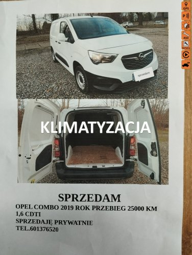 Opel Combo 1.6 Cdti Klimatyzacja Kamera Cofania Navi-Android Kredyt