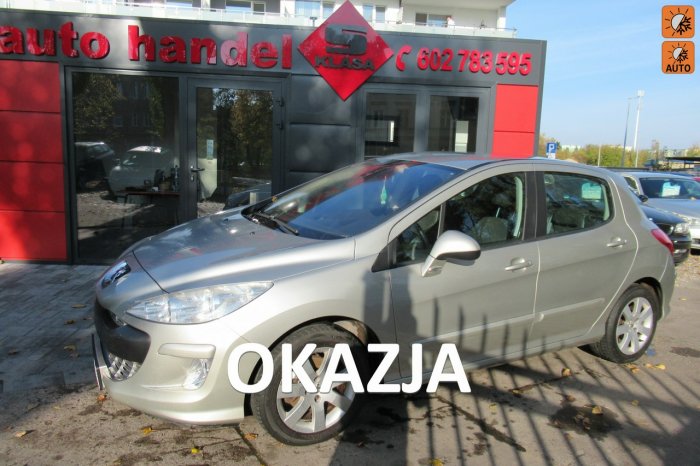 Peugeot 308 Peugeot 308  T7 benzyna 1.6 120km ładny zadbany alufelgi okazja T7 (2008-2013)